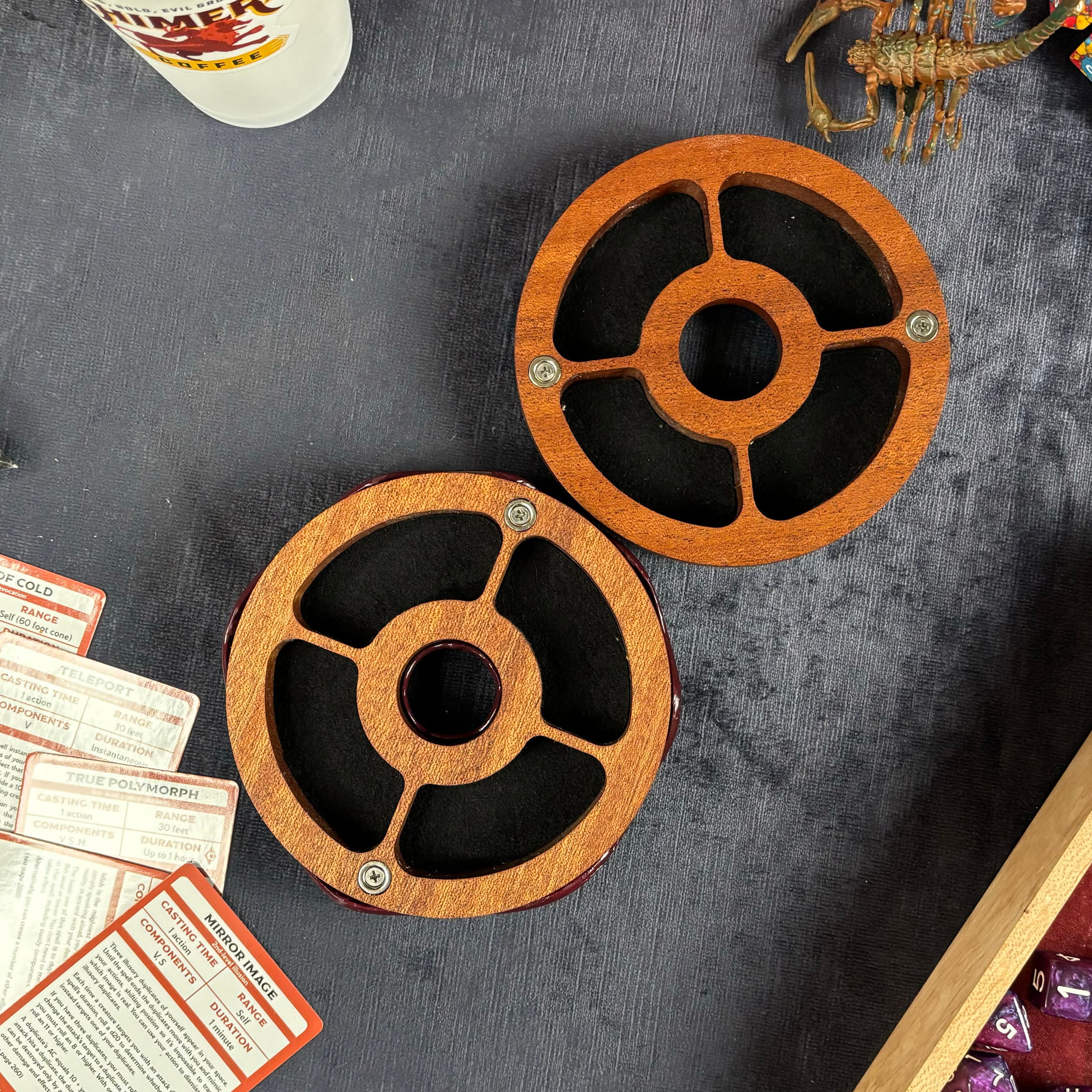 Deluxe Dodecadonut – Super Premium Wooden Donut Dice Vault