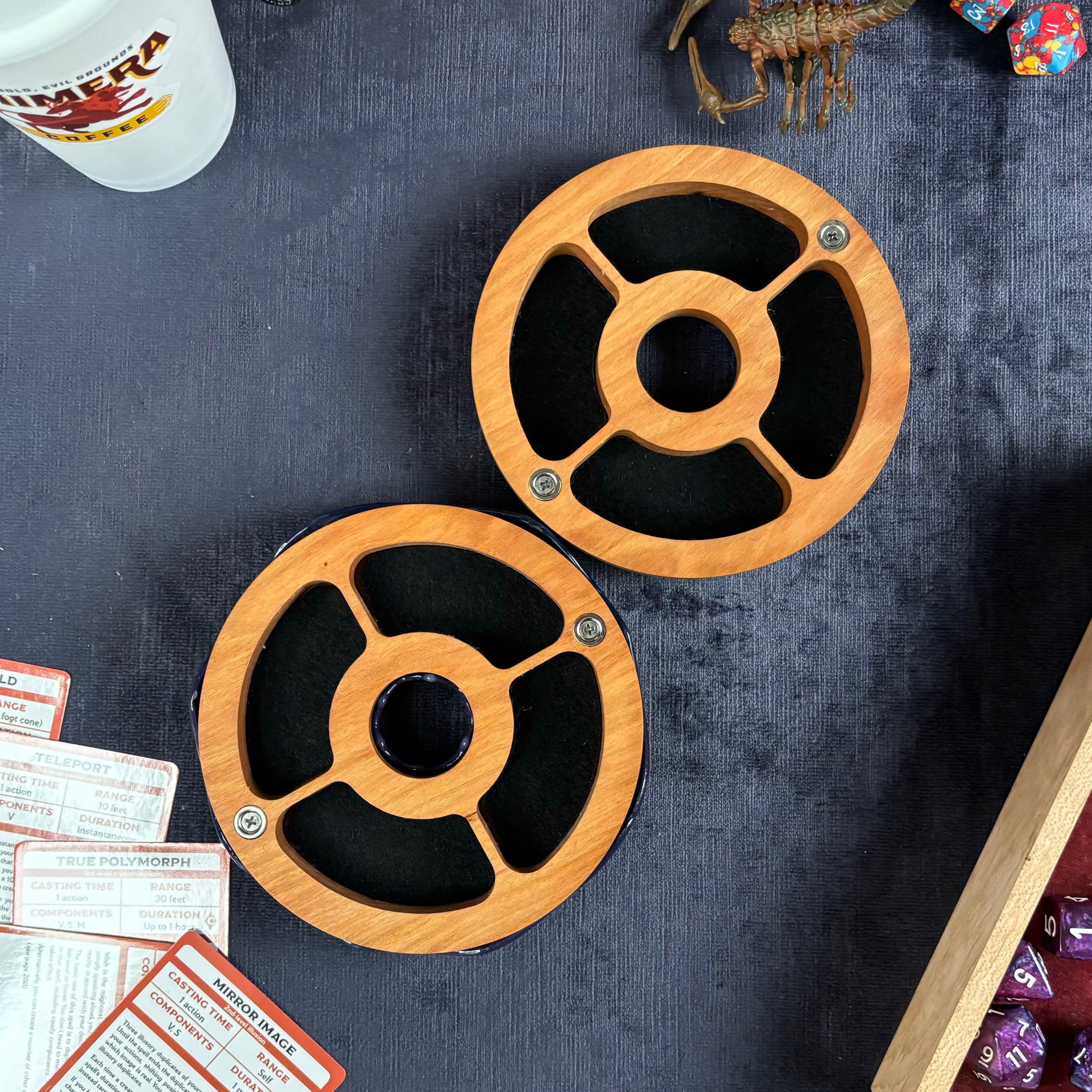 Deluxe Dodecadonut – Super Premium Wooden Donut Dice Vault