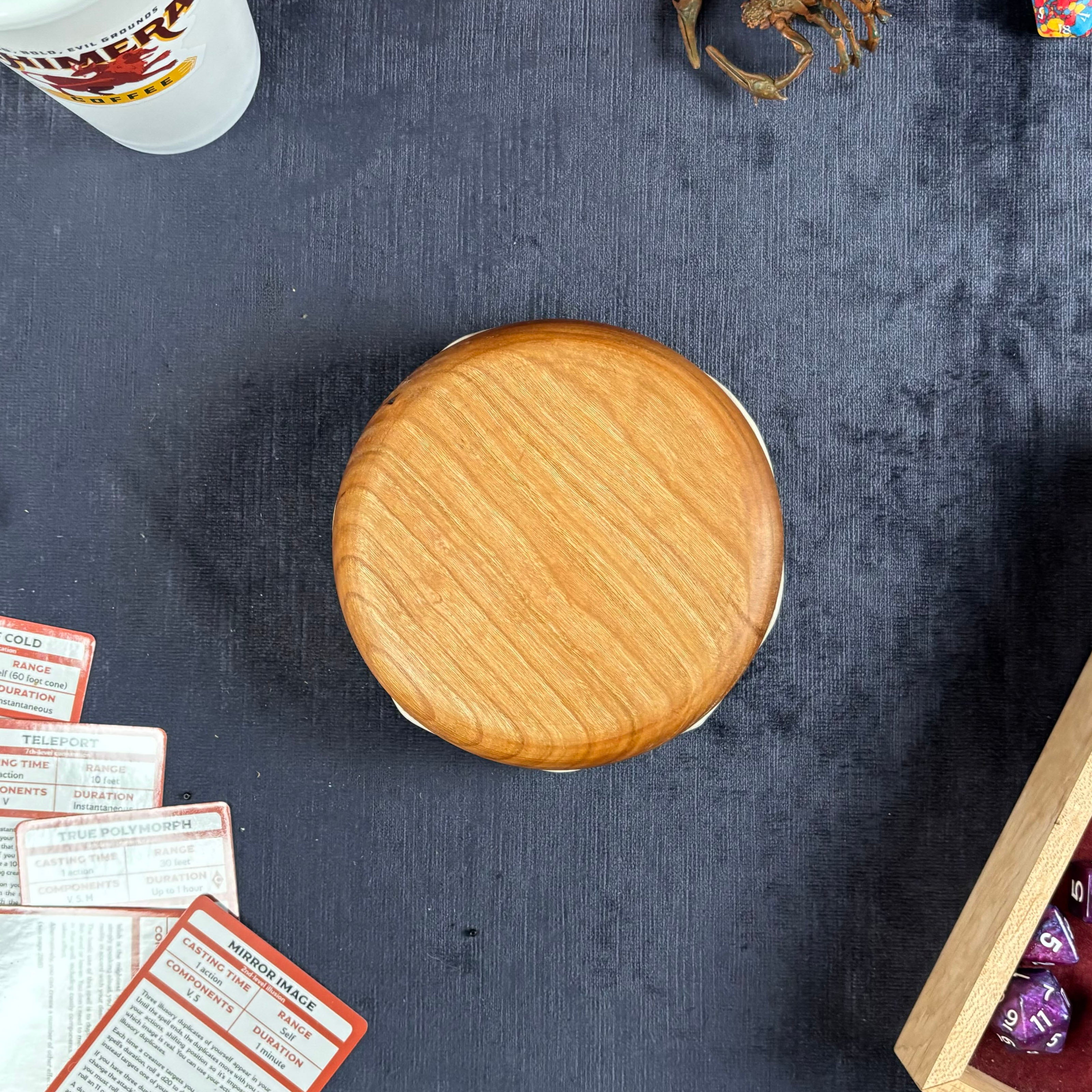 Jelly Dodecadonut – Premium Wooden Donut Dice Vault