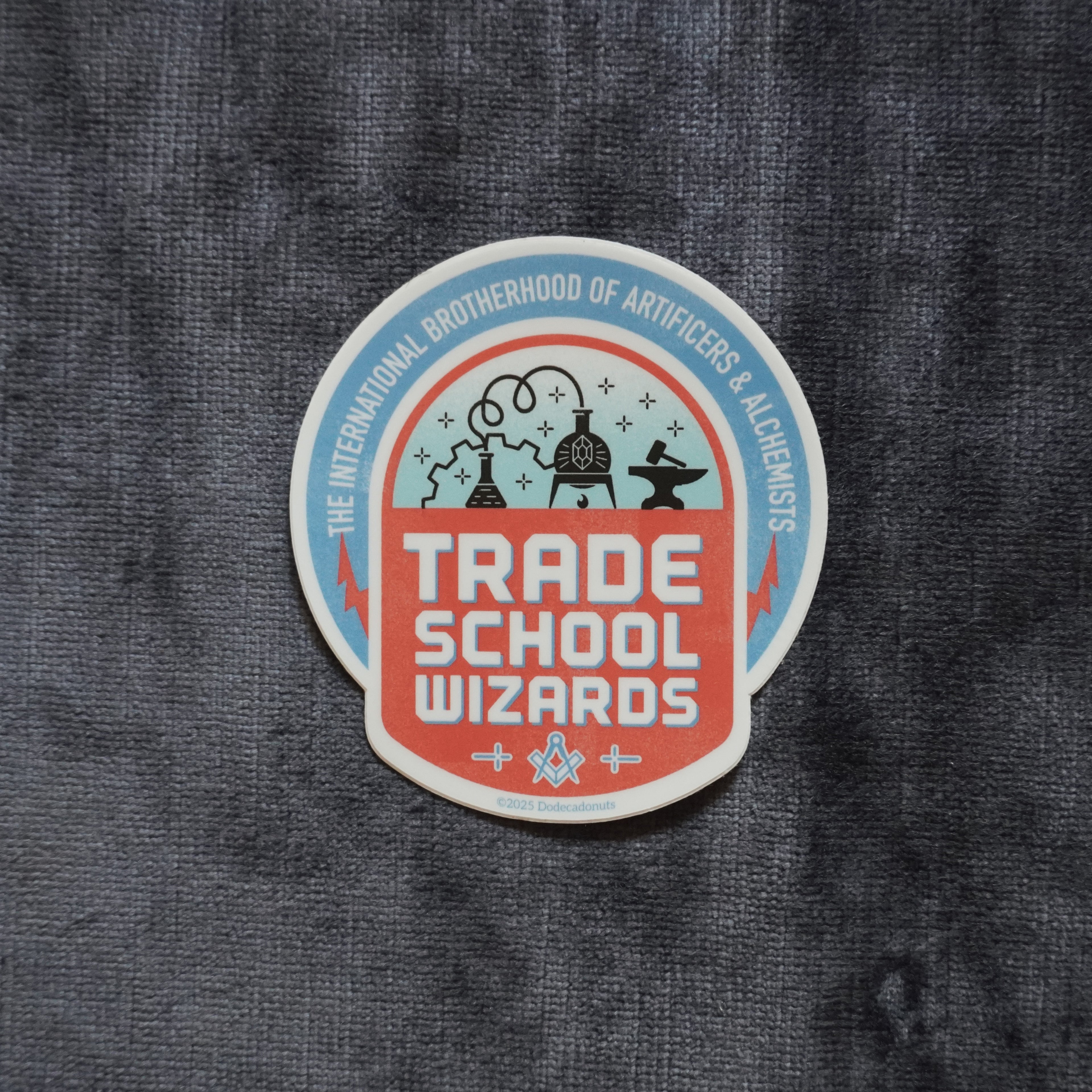 Trade School Wizards Vinyl Sticker – For the Practical Mage in All of Us