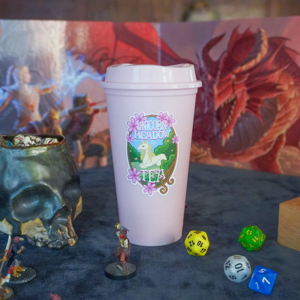 Coffee Cup Dice Tower – Roll with Caffeinated Style