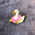 Donut Goose Pin
