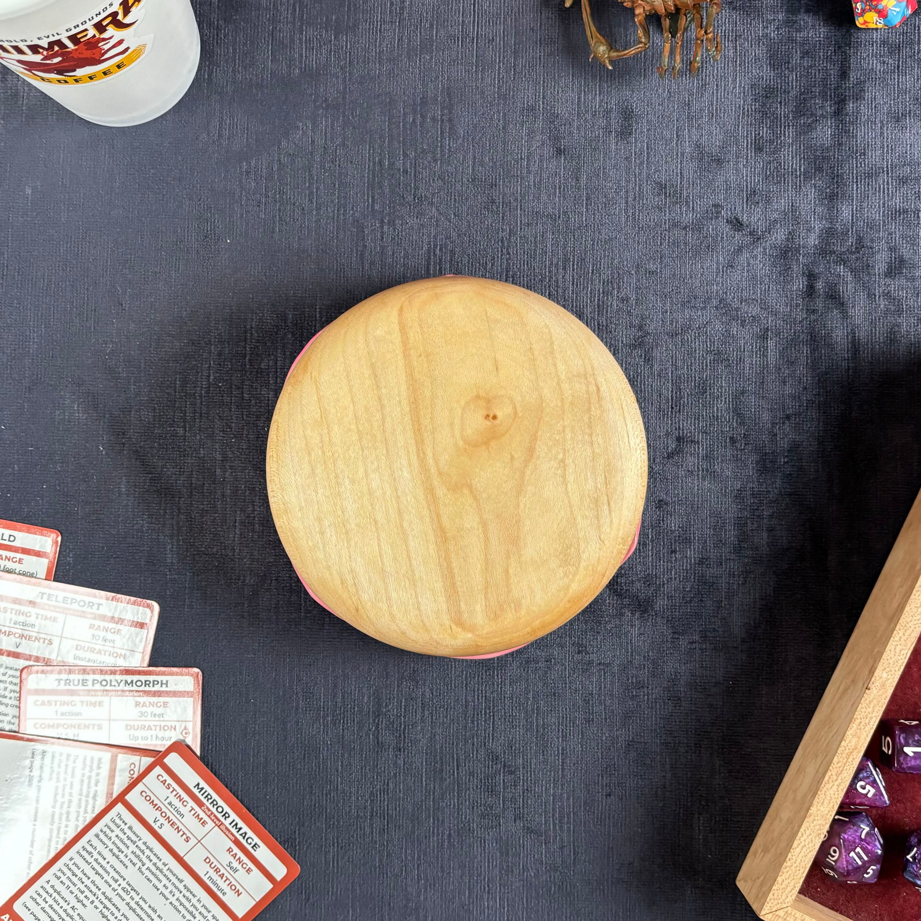 Jelly Dodecadonut – Premium Wooden Donut Dice Vault