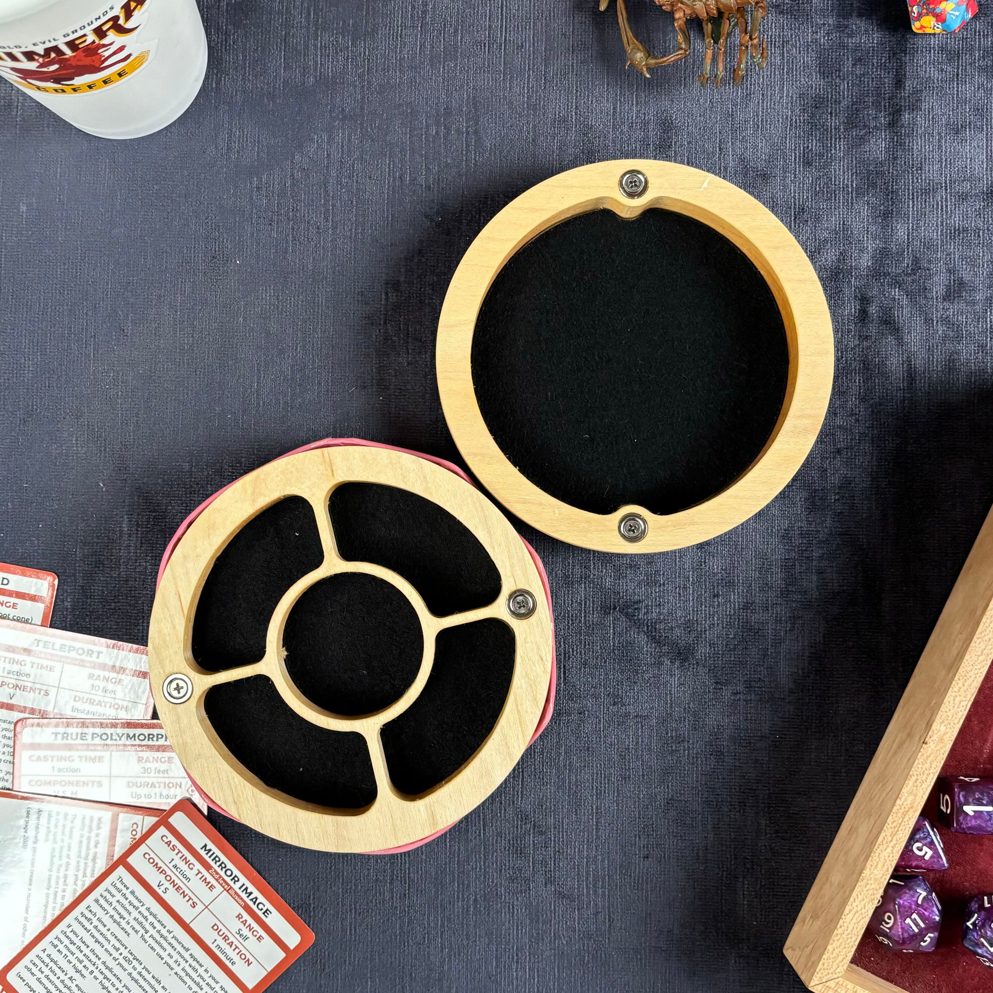 Jelly Dodecadonut – Premium Wooden Donut Dice Vault