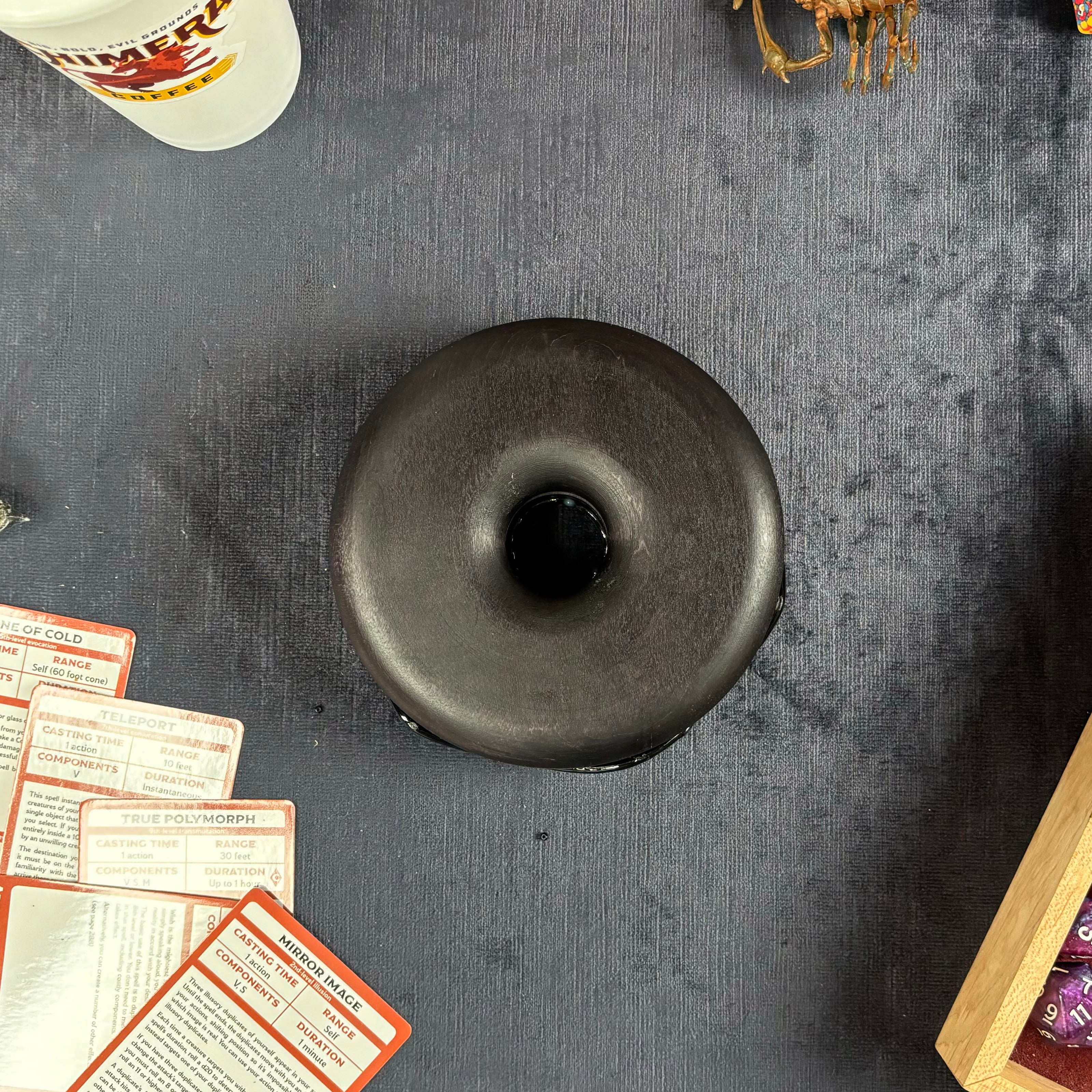 Deluxe Dodecadonut – Super Premium Wooden Donut Dice Vault
