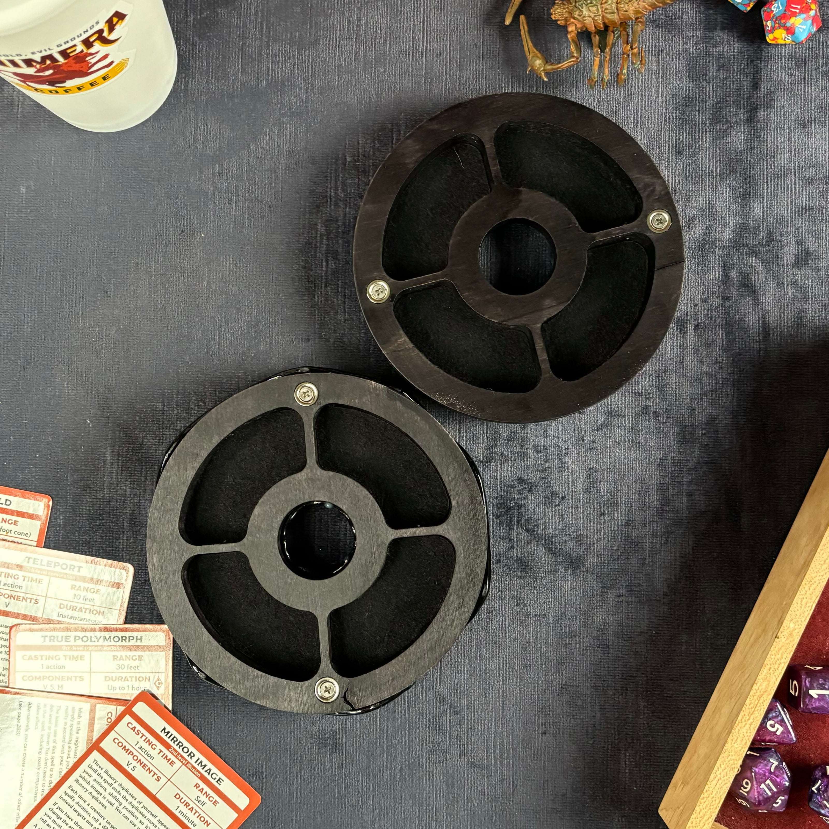 Deluxe Dodecadonut – Super Premium Wooden Donut Dice Vault
