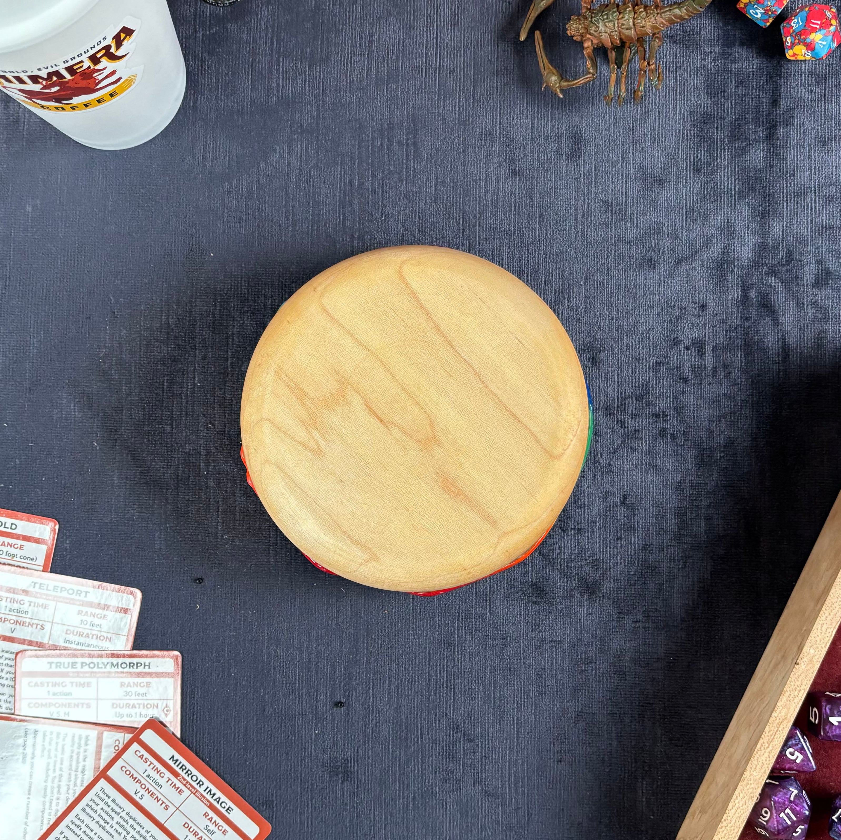 Deluxe Jelly Dodecadonut – Super Premium Wooden Donut Dice Vault