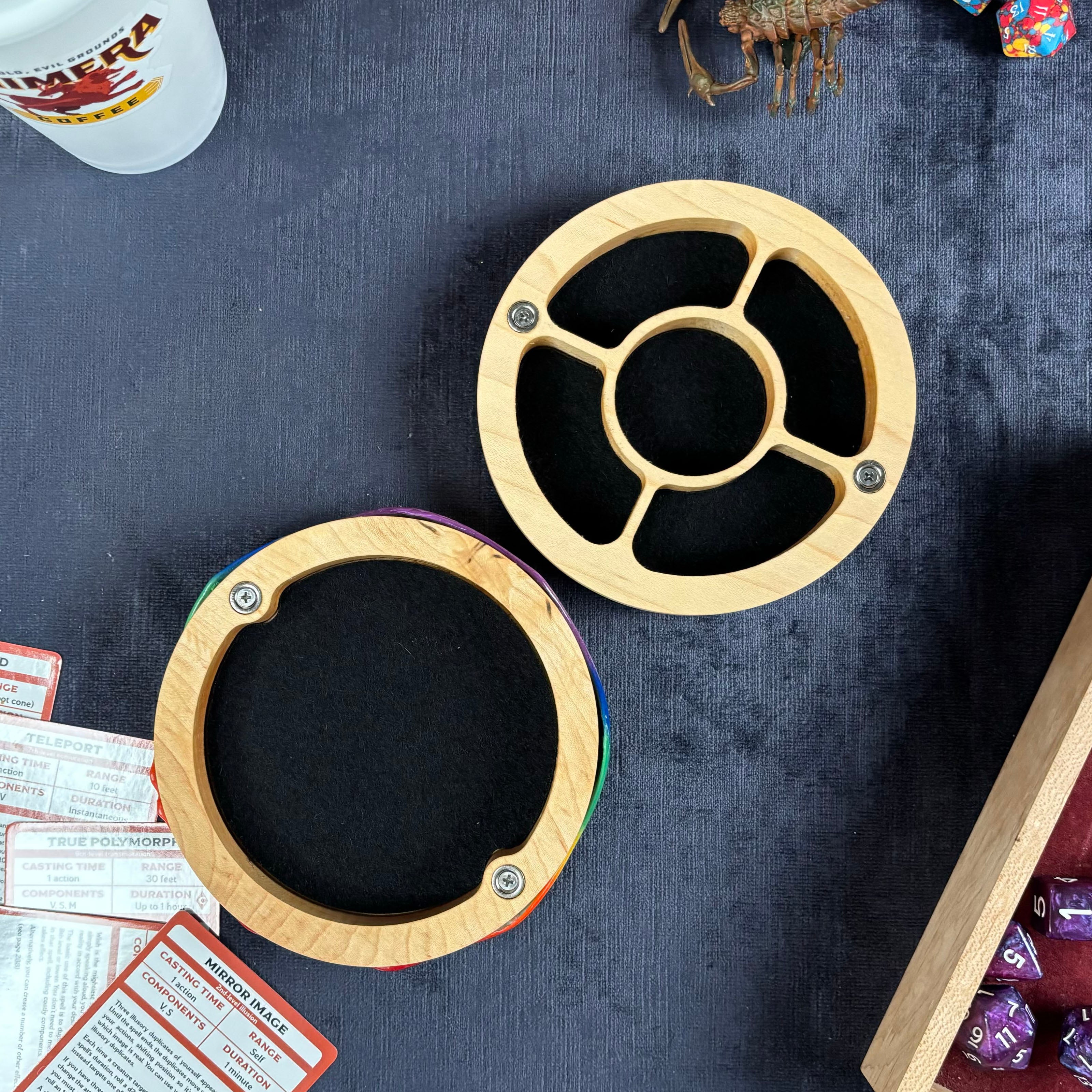 Deluxe Jelly Dodecadonut – Super Premium Wooden Donut Dice Vault