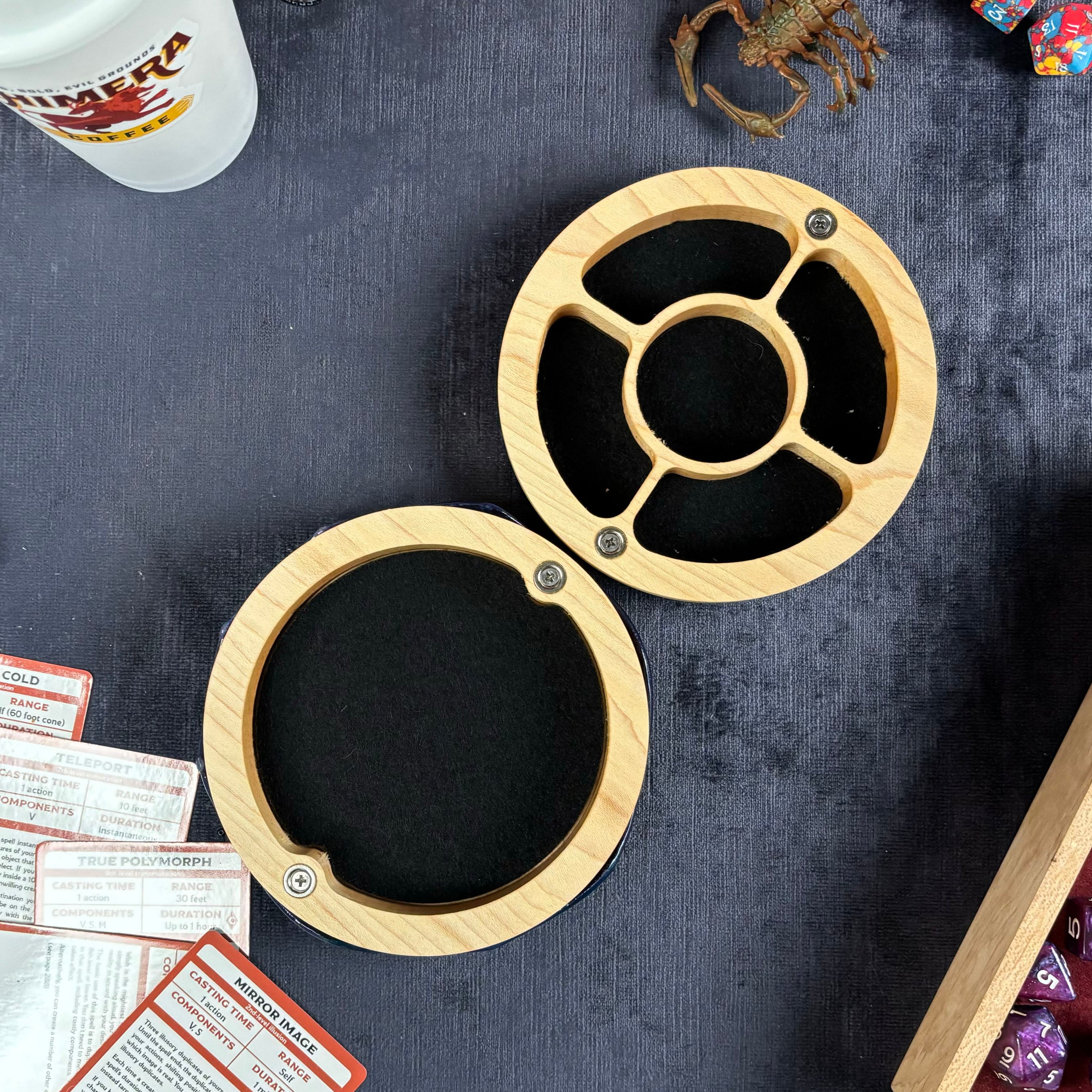 Deluxe Jelly Dodecadonut – Super Premium Wooden Donut Dice Vault