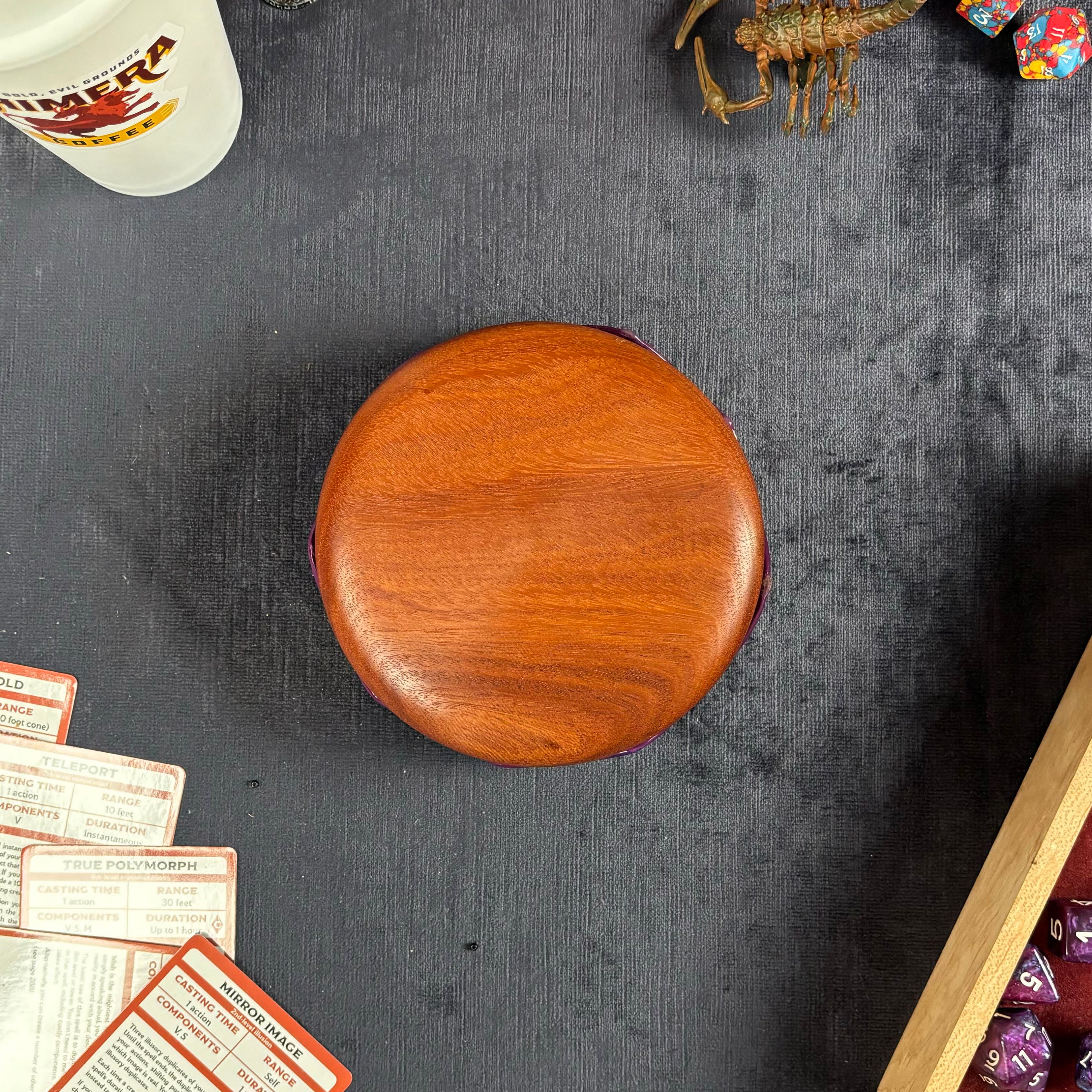 Deluxe Jelly Dodecadonut – Super Premium Wooden Donut Dice Vault