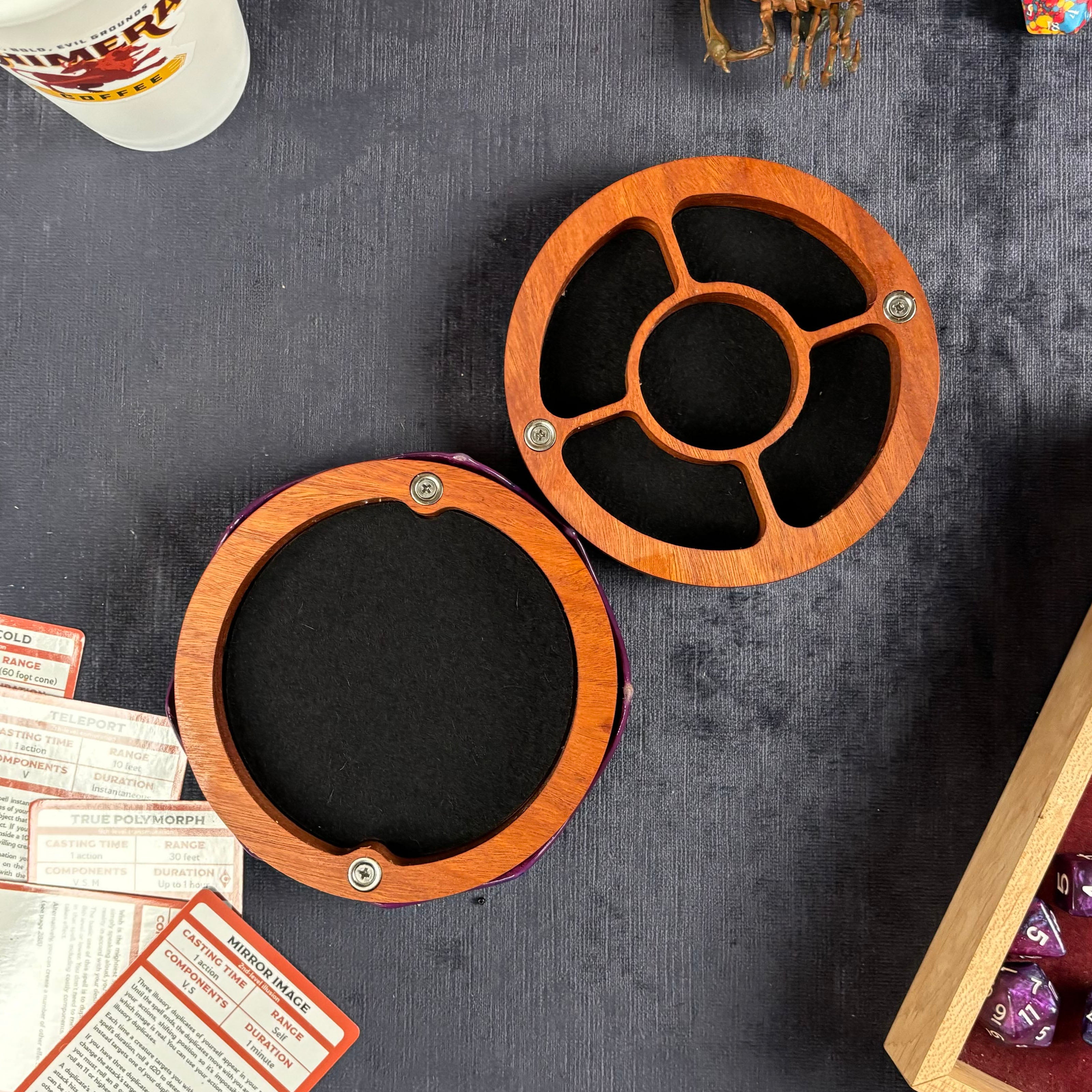 Deluxe Jelly Dodecadonut – Super Premium Wooden Donut Dice Vault