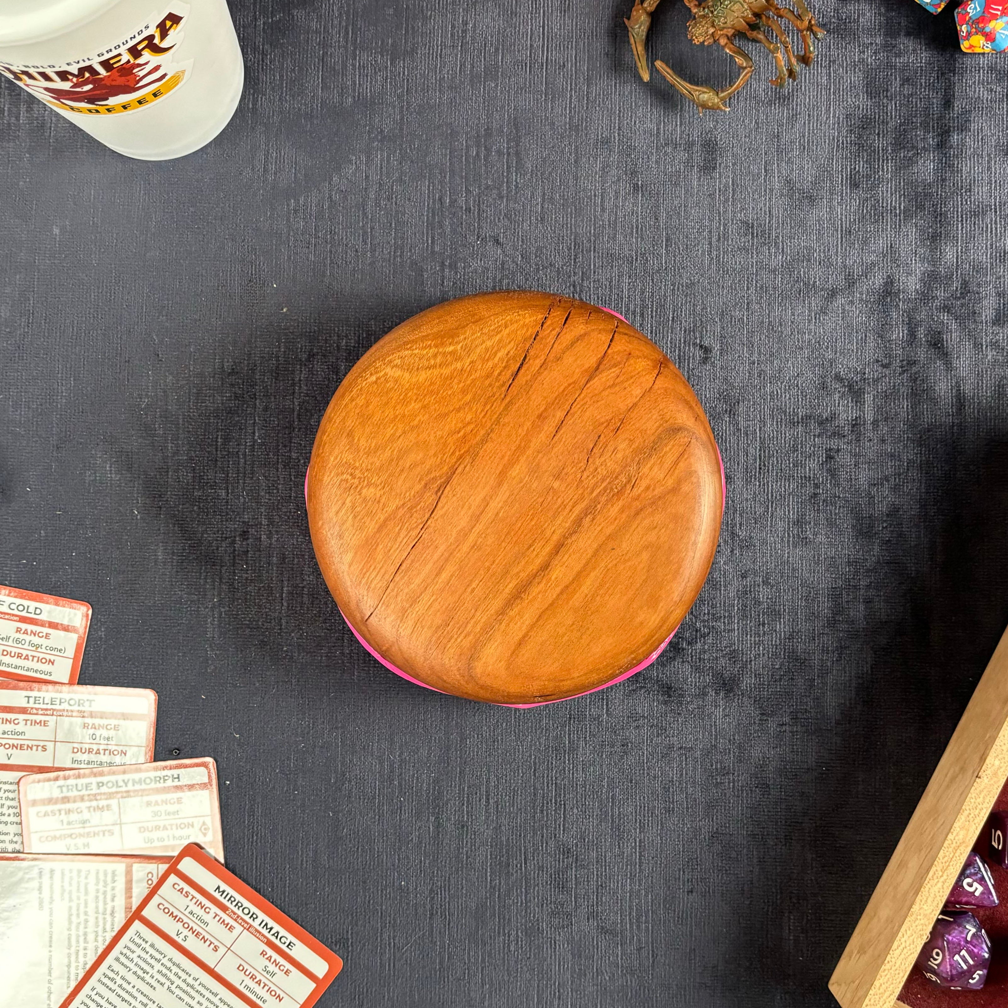 Deluxe Jelly Dodecadonut – Super Premium Wooden Donut Dice Vault