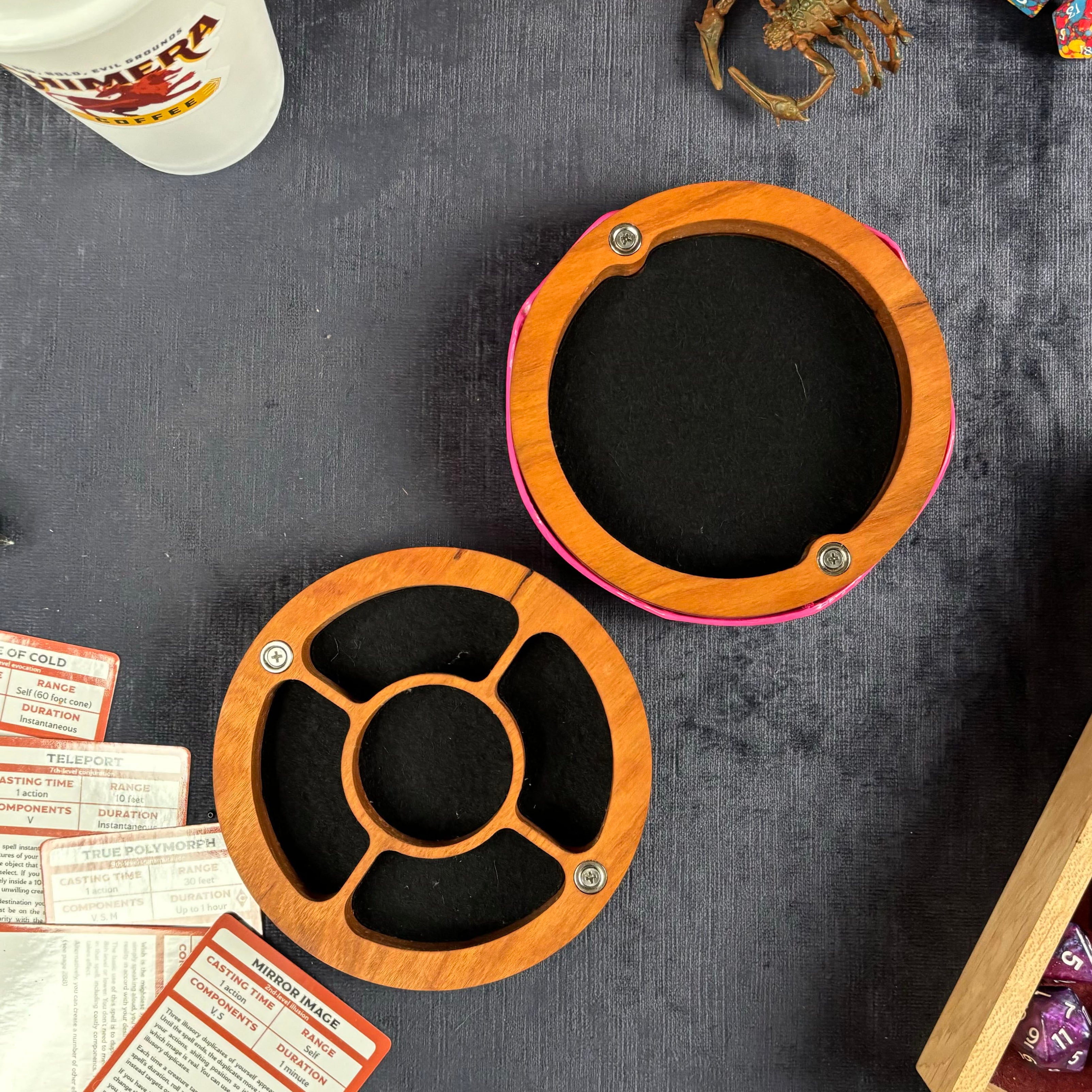 Deluxe Jelly Dodecadonut – Super Premium Wooden Donut Dice Vault