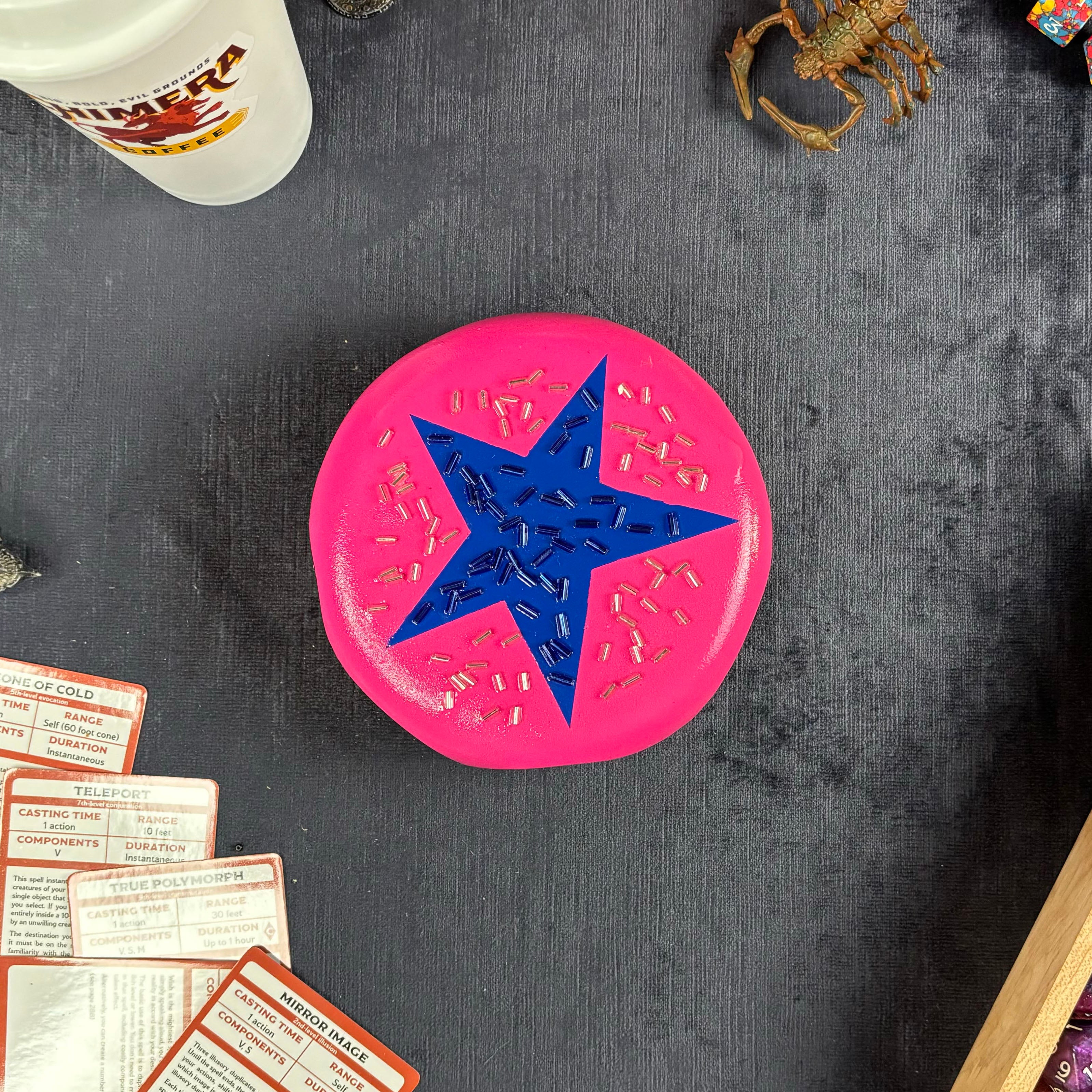 Deluxe Jelly Dodecadonut – Super Premium Wooden Donut Dice Vault