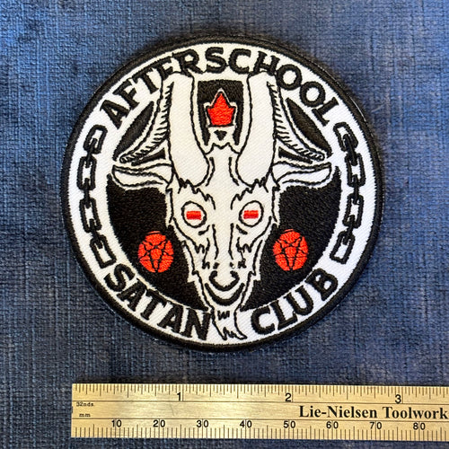 AfterSchool Satan Club (aka D&D Club) Embroidered Patch
