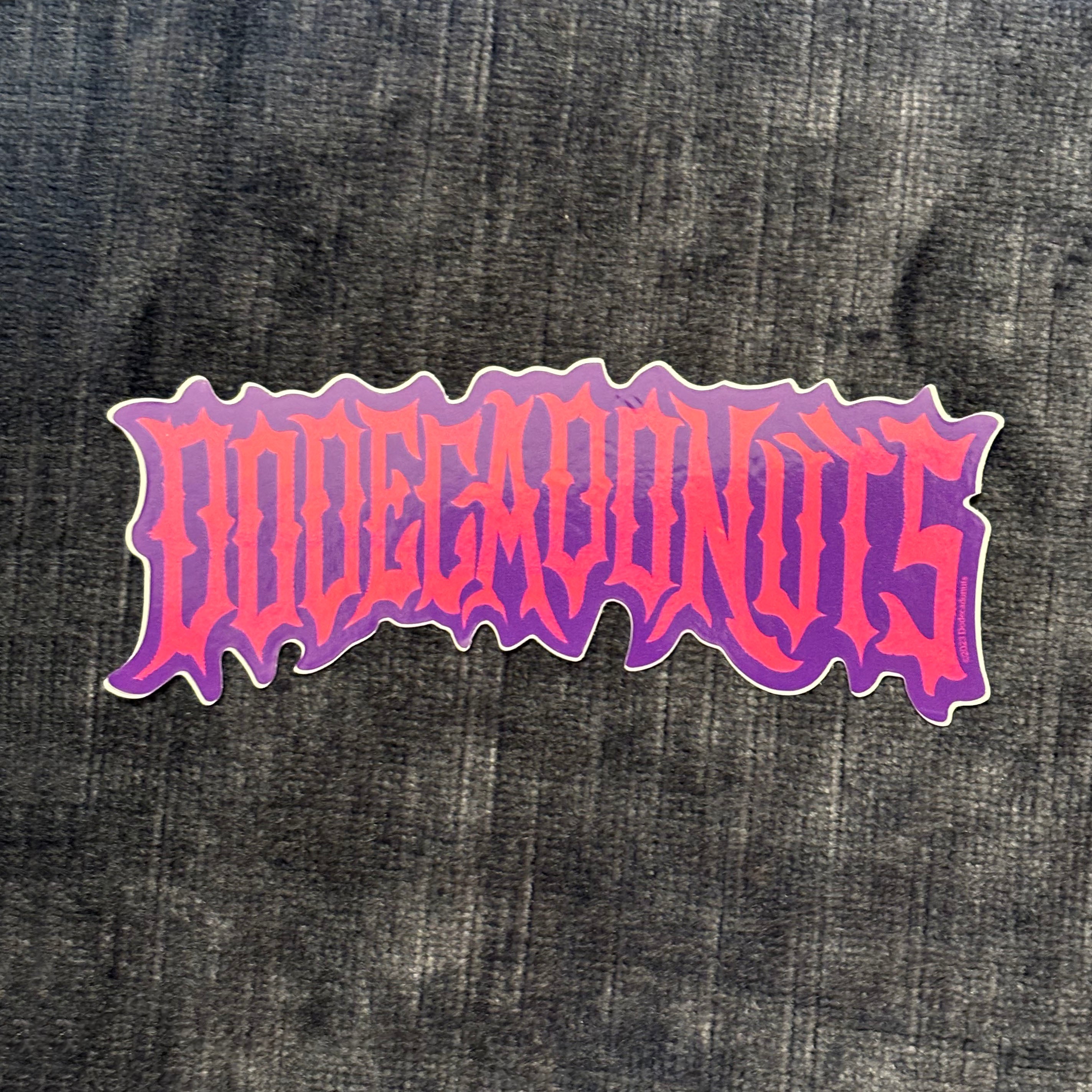DD Rocker Sticker – Dodecadonuts