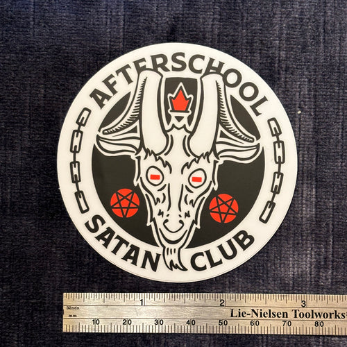 AfterSchool Satan Club (aka D&D Club) Vinyl Sticker