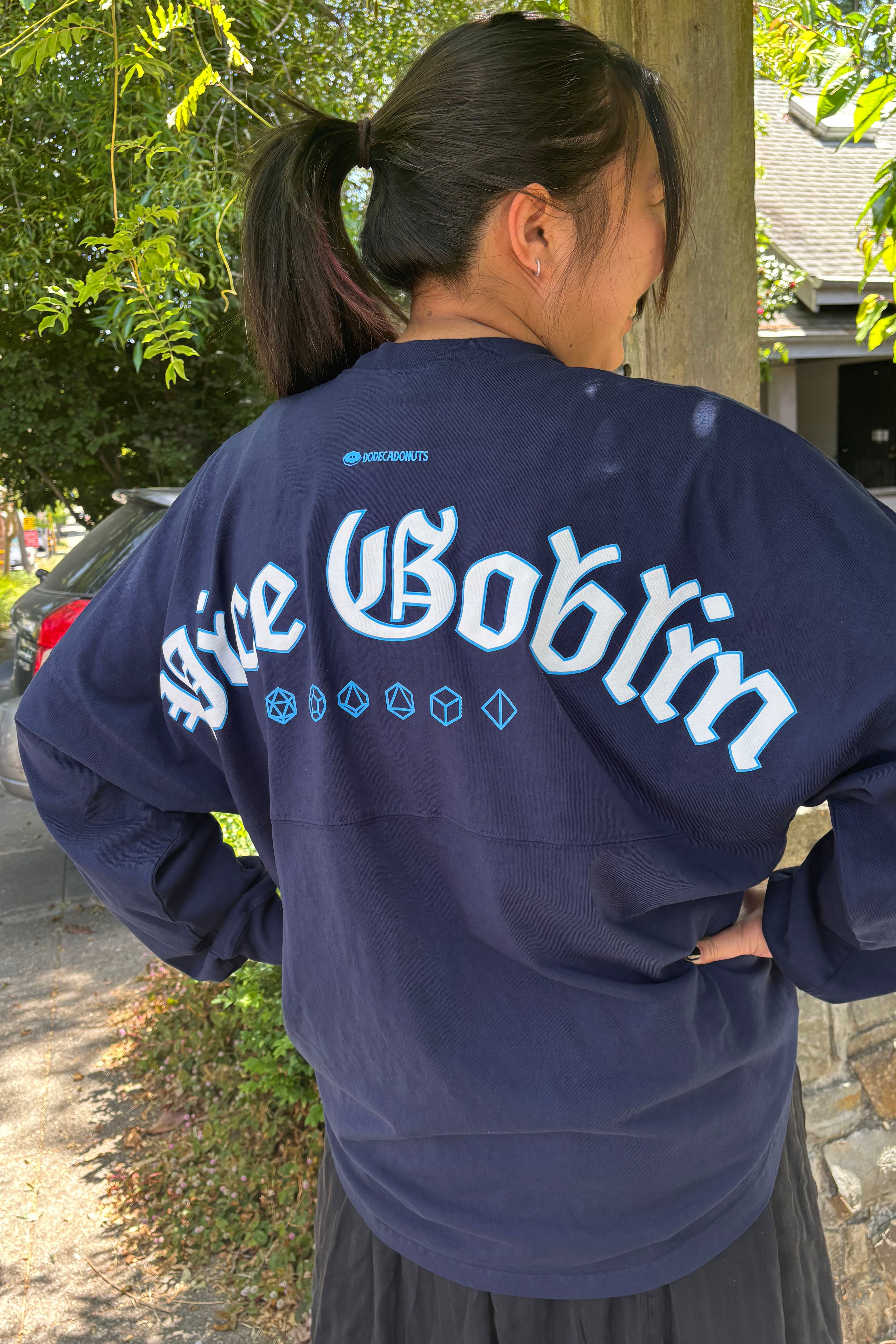 Navy Dice Goblin Jersey – Rep Your Hoard in Style
