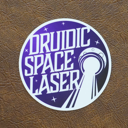 Druidic Space Laser Sticker