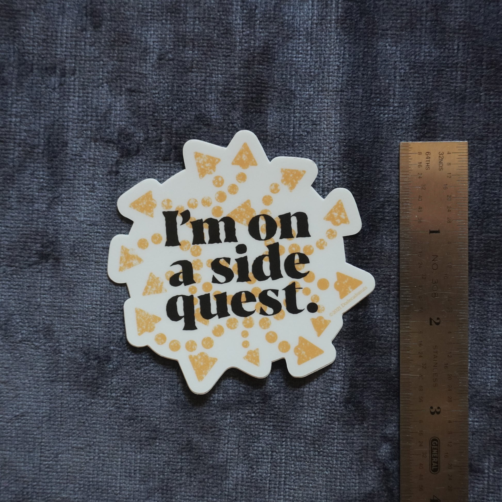 I’m on a Side Quest Vinyl Sticker – Adventure Mode: Activated