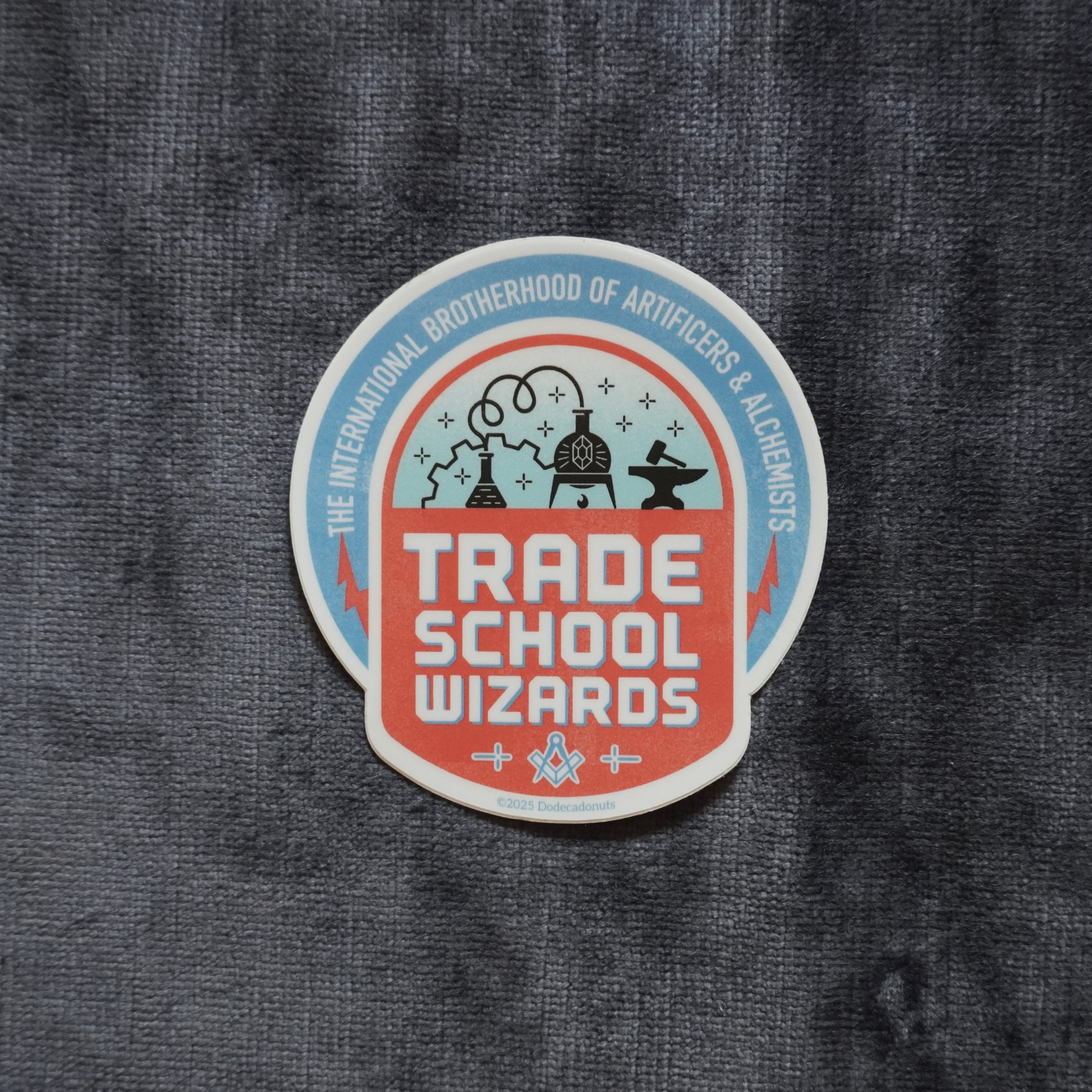 Trade School Wizards Vinyl Sticker – For the Practical Mage in All of Us
