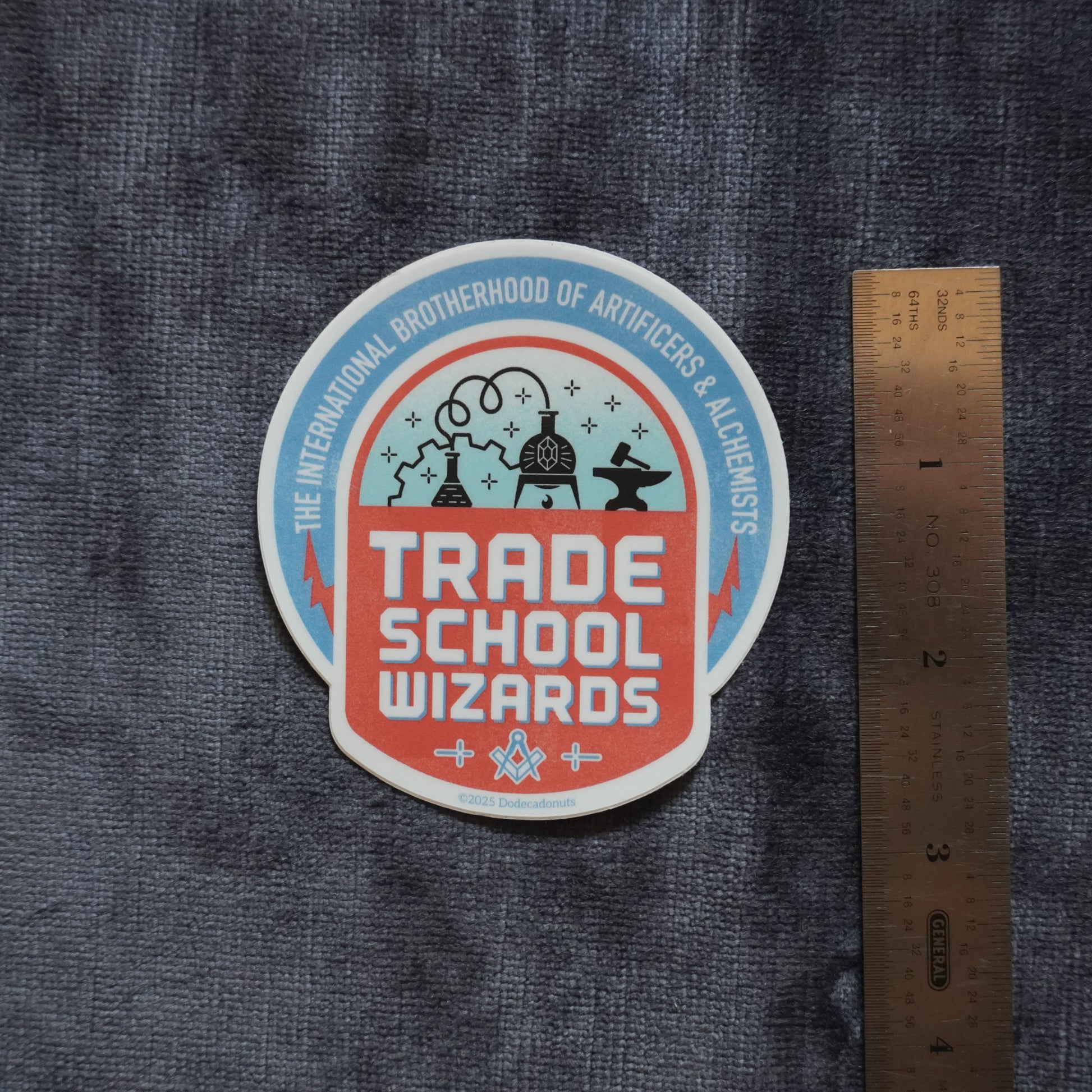 Trade School Wizards Vinyl Sticker – For the Practical Mage in All of Us
