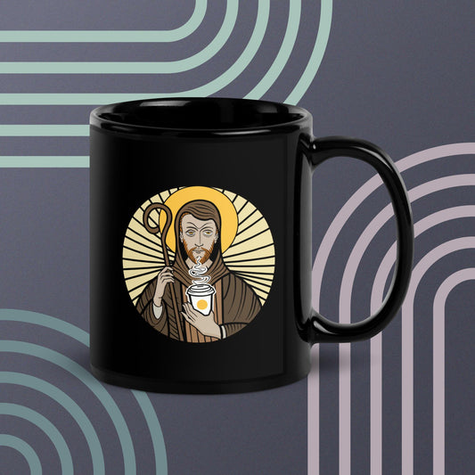Black Coffee Cleric Mug