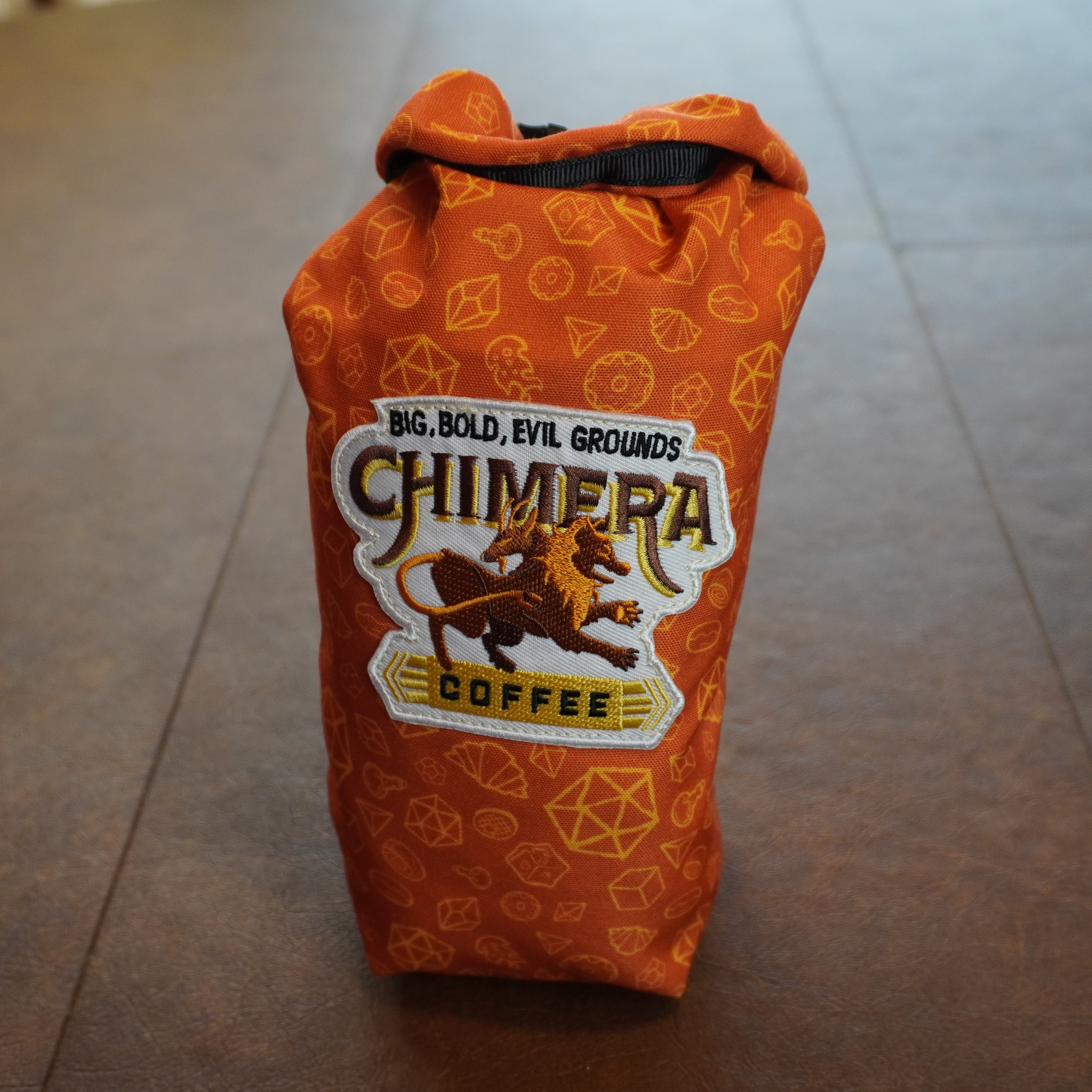 Coffee Dice Bag – Fuel Your Rolls with Caffeinated Style