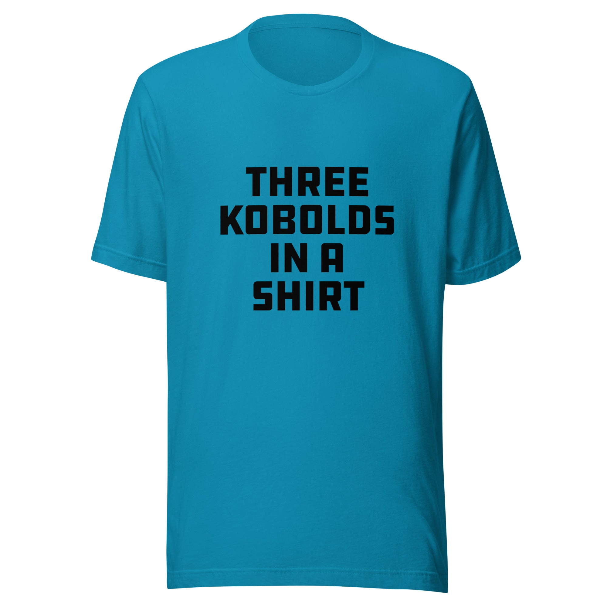 Three Kobolds in a Shirt T‑Shirt—Embrace the Sneaky Stack—Bright