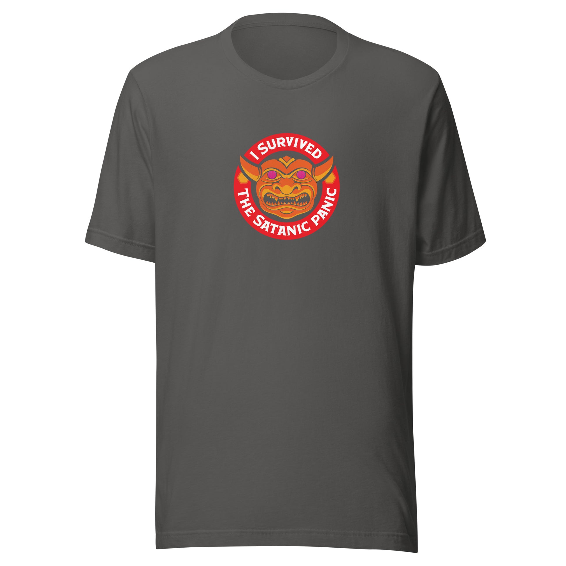 Satanic Panic Survivor T-Shirt — Dark Colors