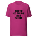 Three Kobolds in a Shirt T‑Shirt—Embrace the Sneaky Stack—Bright