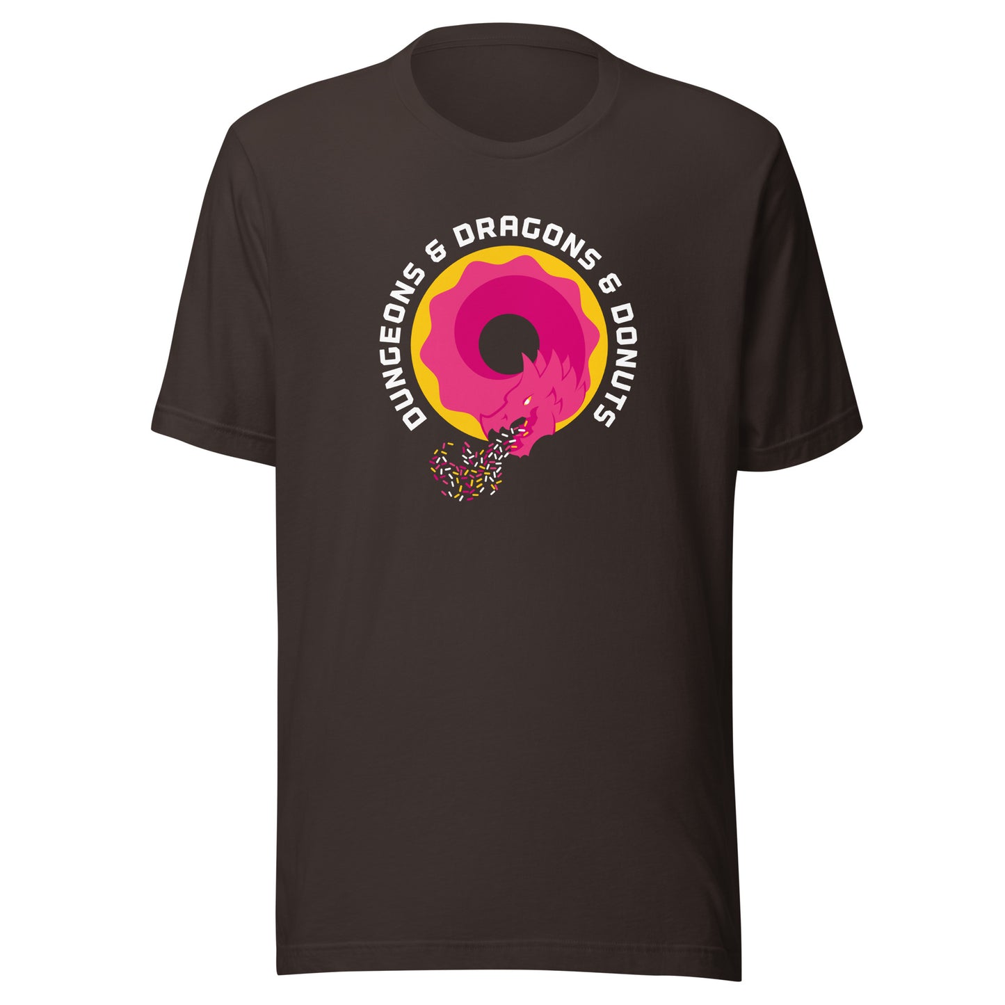 Dungeons & Dragons & Donuts T-Shirt