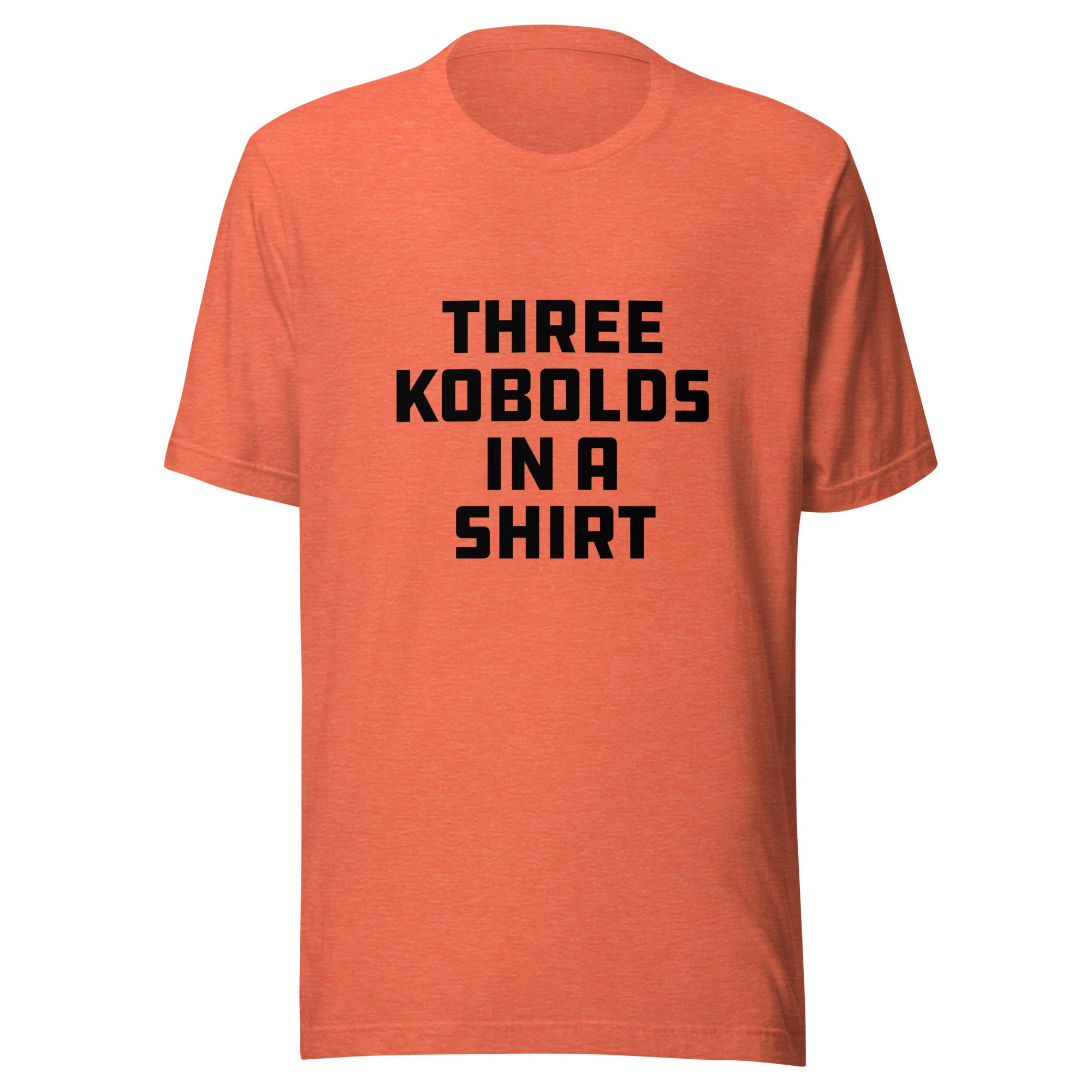 Three Kobolds in a Shirt T‑Shirt—Embrace the Sneaky Stack—Bright