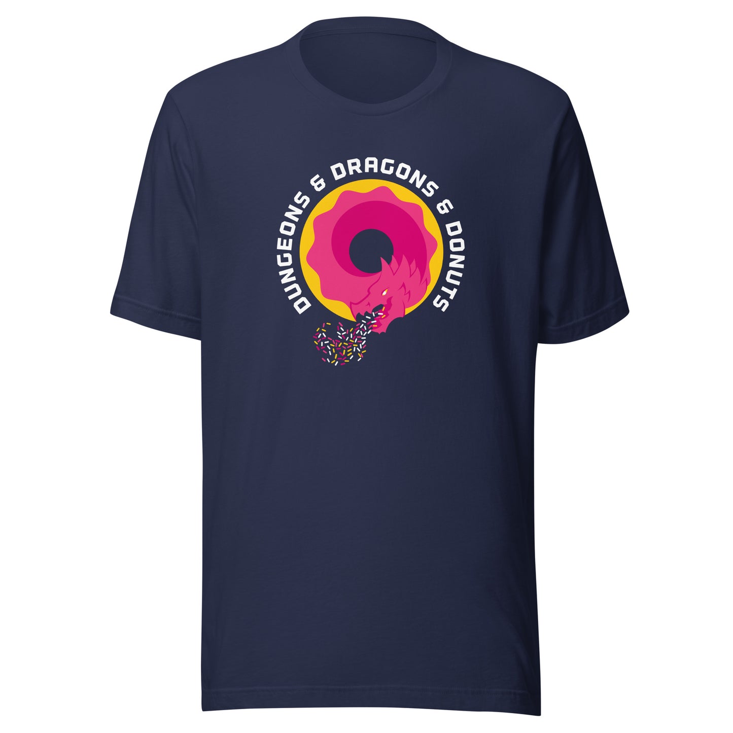 Dungeons & Dragons & Donuts T-Shirt