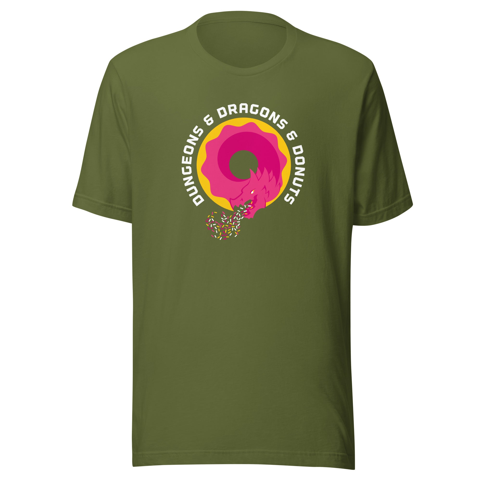 Dungeons & Dragons & Donuts T-Shirt