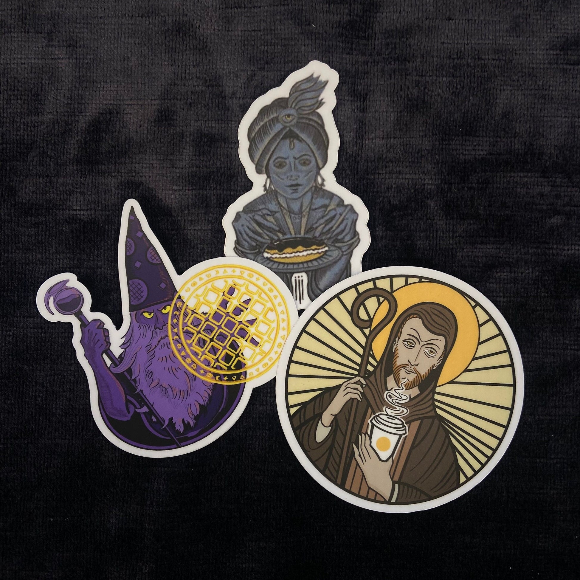 Breakfast Sticker Pack—DnD Gift, Dungeons & Dragons, Pathfinder, TTRPG